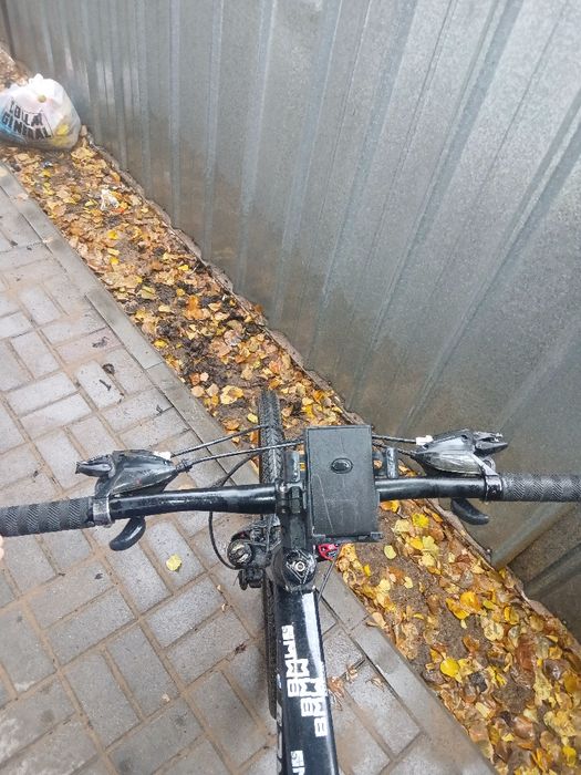 Велосипед БМВ черный