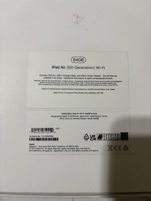 Ipad Air 5 64Gb Wifi