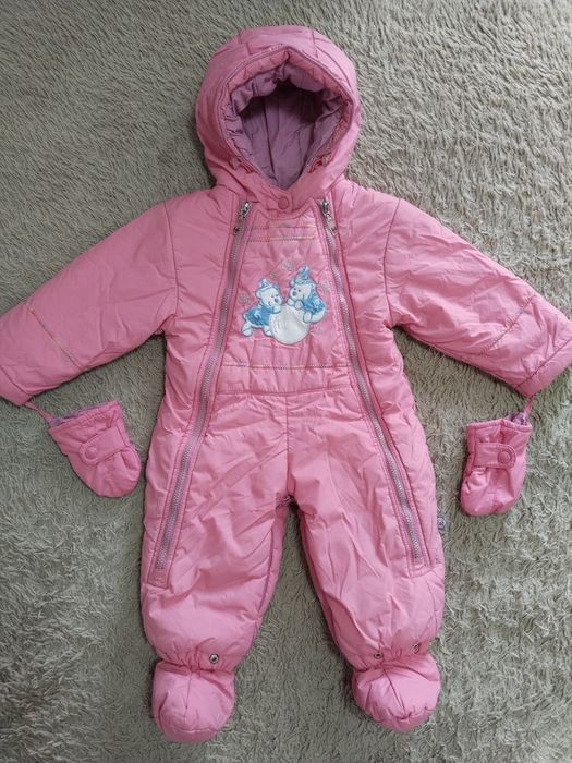 Зимний комбинезон на девочку