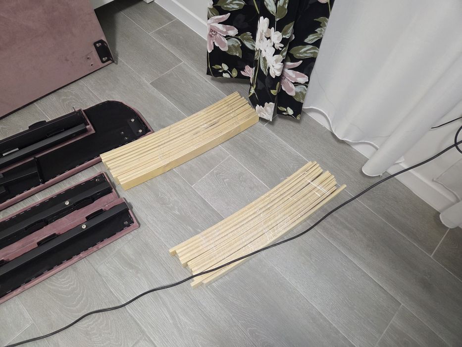 Pat de 120x200 cm cu saltea inclusa