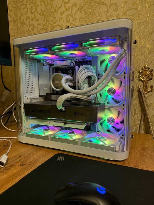 Компьютер для монтажа, рендеринга, игр + Монитор