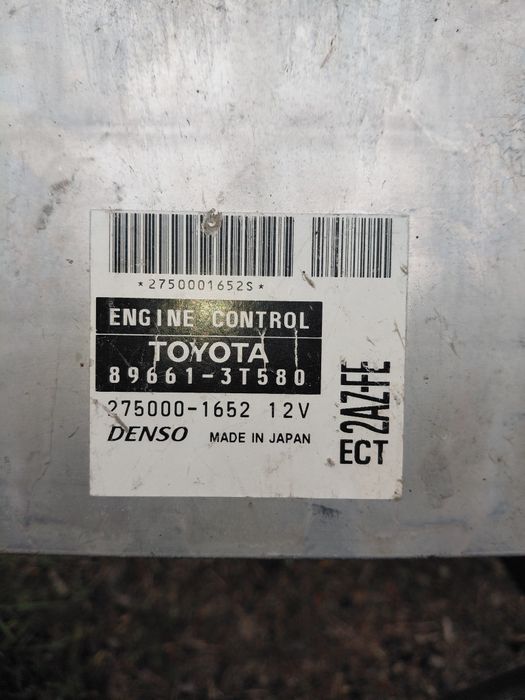 Продам электронный блок упр от Toyota Camry 89661-3t580