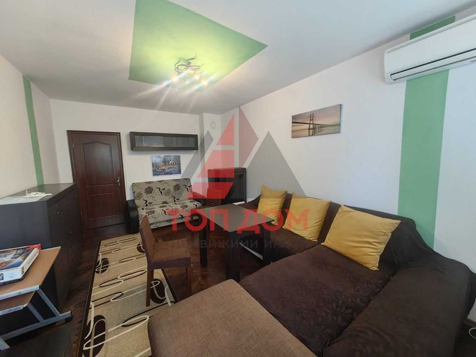 Дава се под наем Тристаен апартамент в Варна, Чайка - 70 кв.м за 433.5 € - Снимка #1