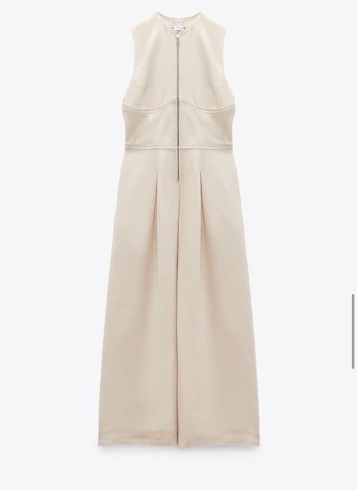 Платье Zara лён