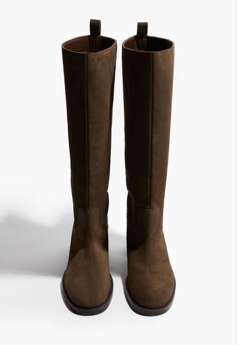 Ботуши естествена кожа max mara