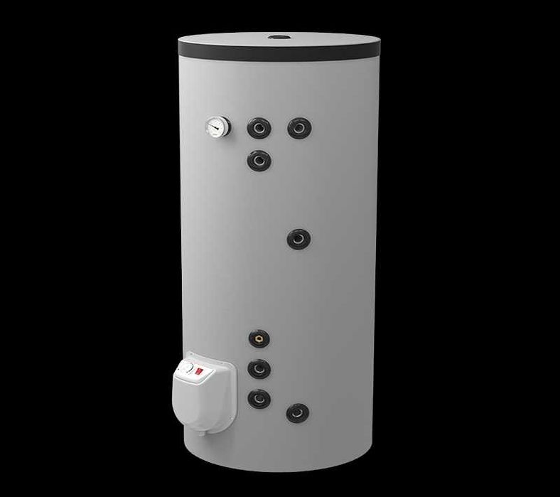 Boiler montaj sol cu doua serpentine Eldom FV20060S21, 3000 W, 200 l