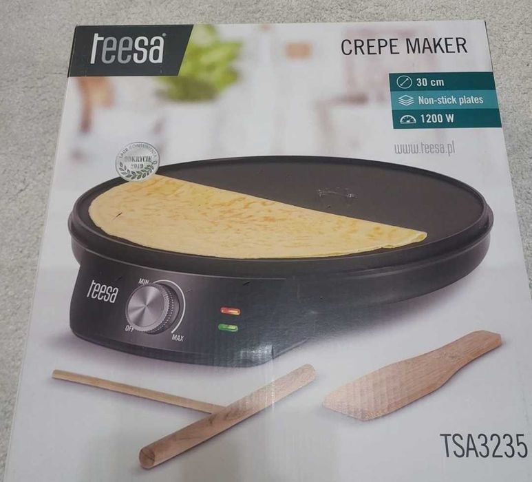 Aparat de preparat clatite Teesa 30cm 1200W