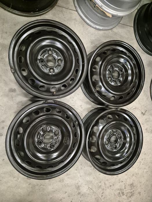 Jante otel 4x100 R15 Toyota Yaris stare foarte buna