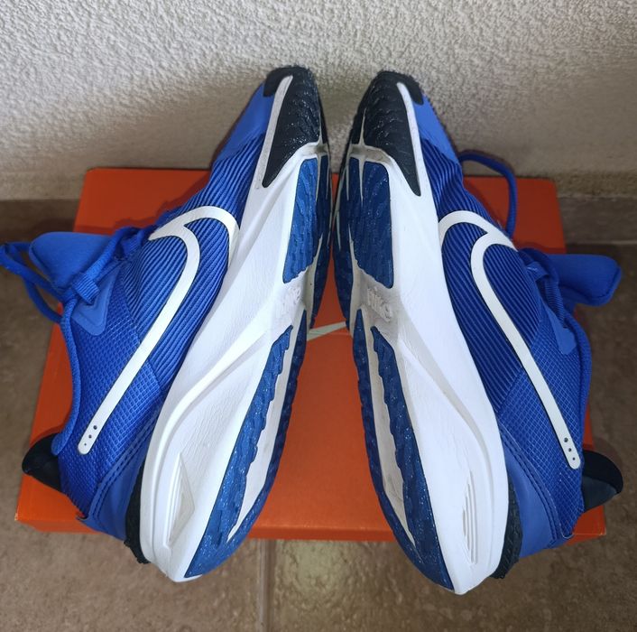 Pantofi adidasi sport NIKE nr. 37.5 (interior măsurat 23.5cm), băieți, 10-11 ani albastru