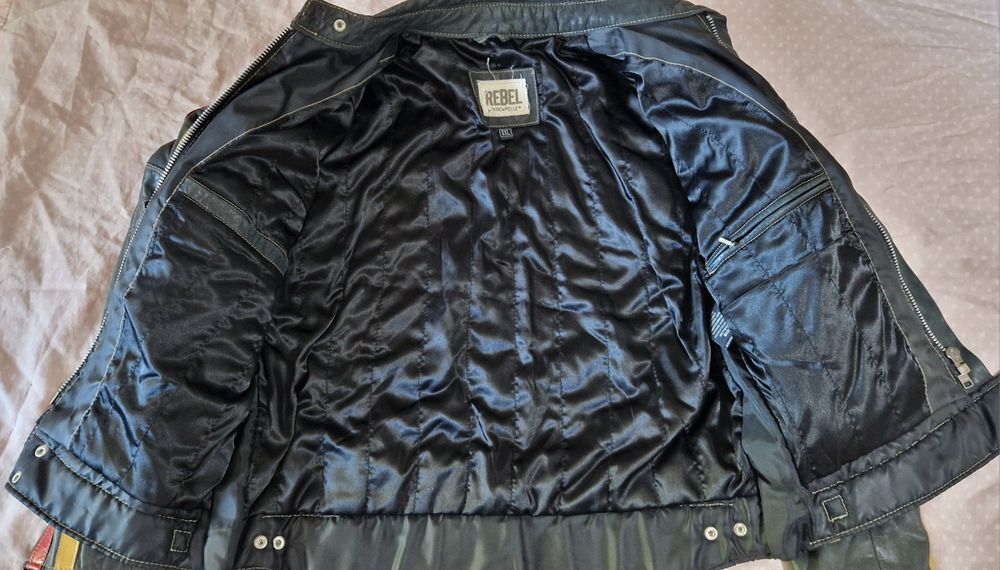 Geaca moto piele Rebel XXL