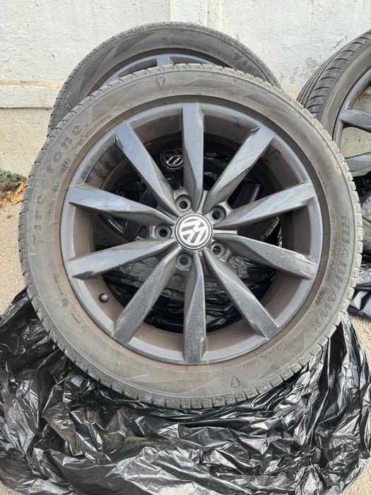 jante cu anvelope vara 17 volkswagen