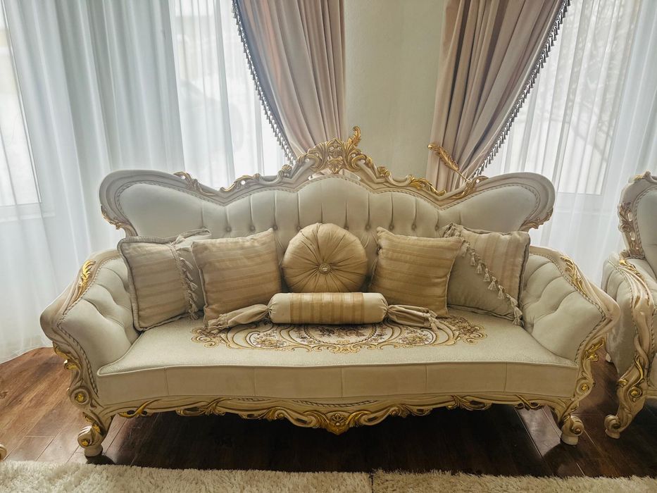 Vand set canapea cu fotolii baroc