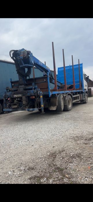 Scania R L   124    Cu macara