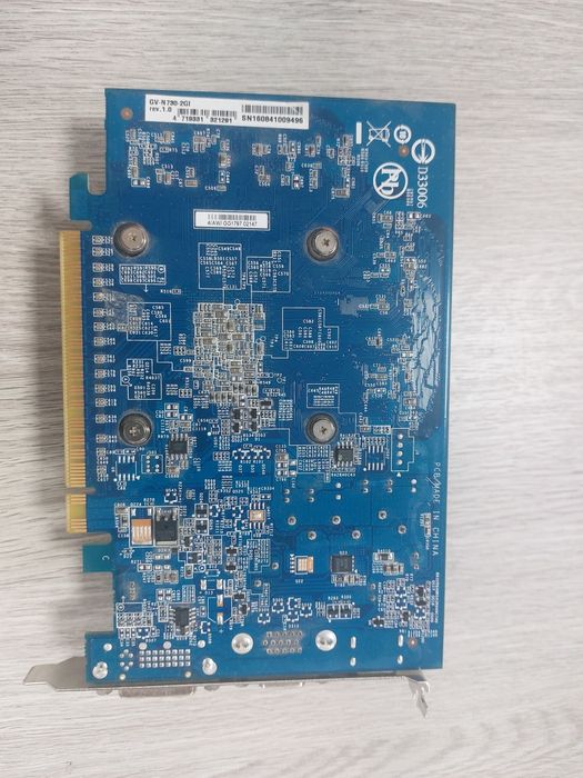 Видеокарта PCI-E GigaByte GT 730  128bit DDR3