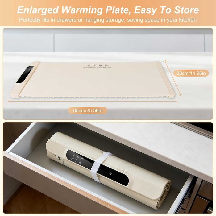 Затопляща плоча за храна и напитки Olycism, Гаранция