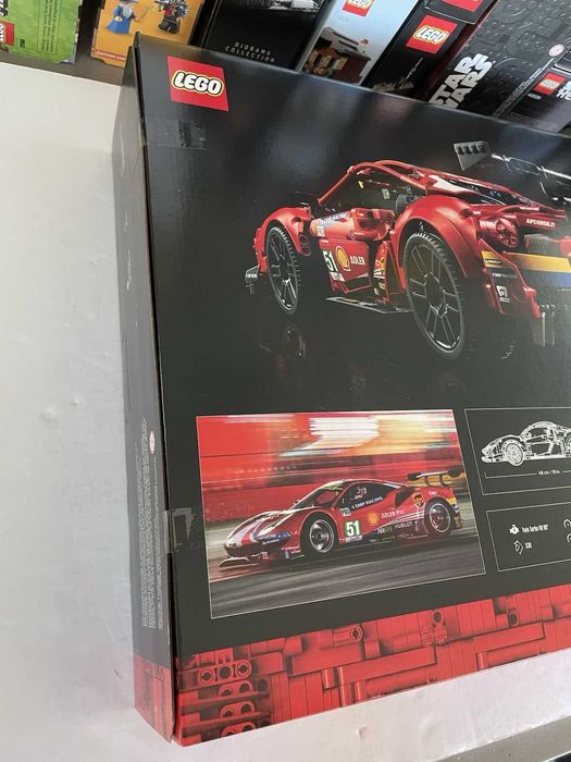 LEGO Technic - Ferrari 488 GTE “AF Corse #51” 42125, 1677 piese