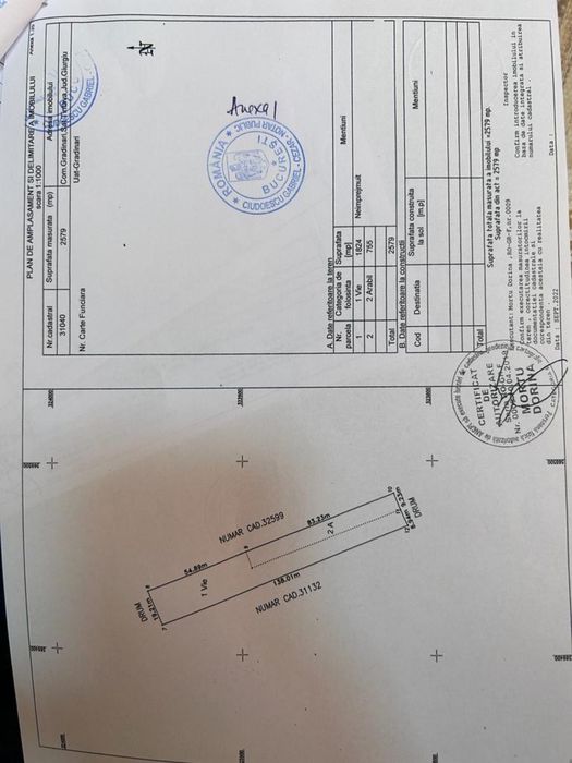 Teren intravilant tantava