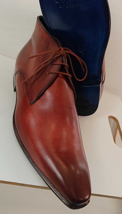 Ghete de lux 43 43.5 44 44.5 45 GREVE NOI lucrate manual piele natural