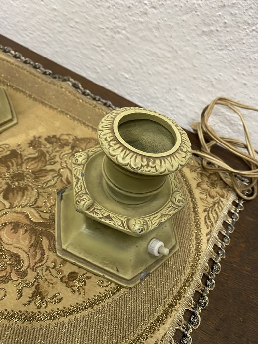 Винтидж настолни лампи калай 1950–1965 Германия