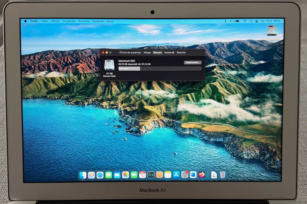 Apple MacBook Air 8 GB/256 SSD in stare perfecta!