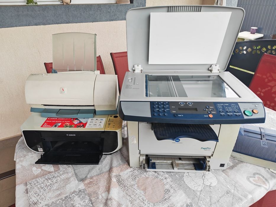 Vând imprimante color/fax/scaner