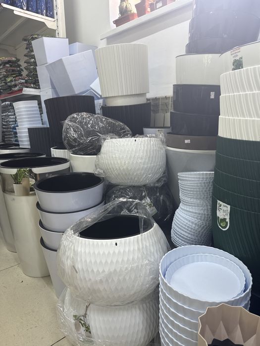 Горшки и кашпо дешевые