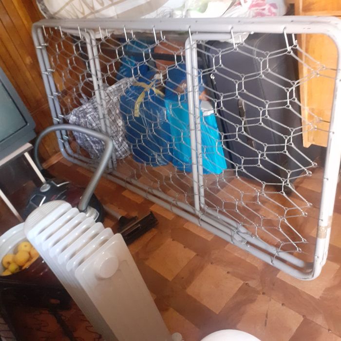 сетка двухспалка с матрасом