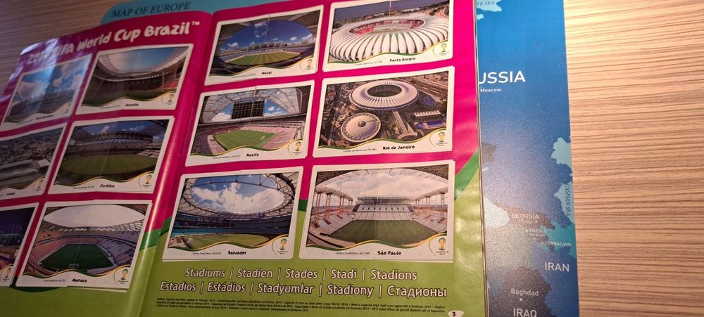 Футболен албум World cup 2014 panini