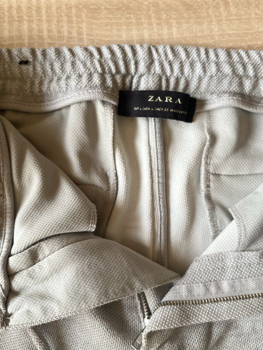 Zara памучен панталон
