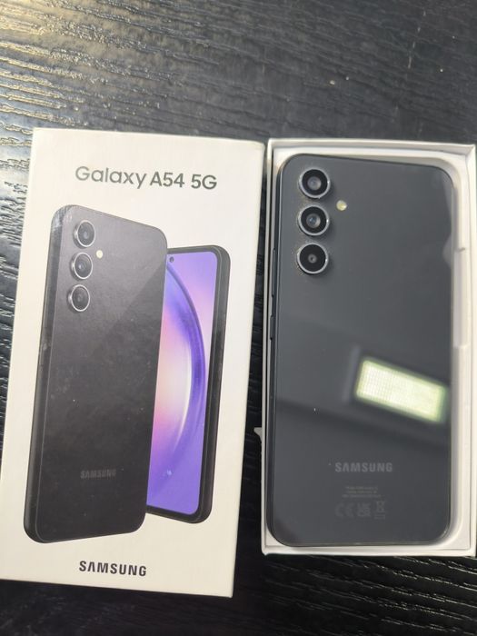 Samsung a54 5G negru, aspect ok, la cutie