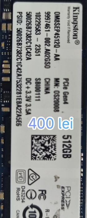 SSD Micron  512GB