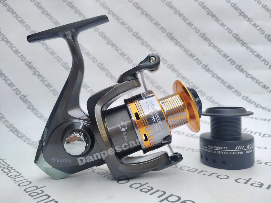 SET 4 Mulinete FL EFB4000 6 rulmenti si tambur rezerva