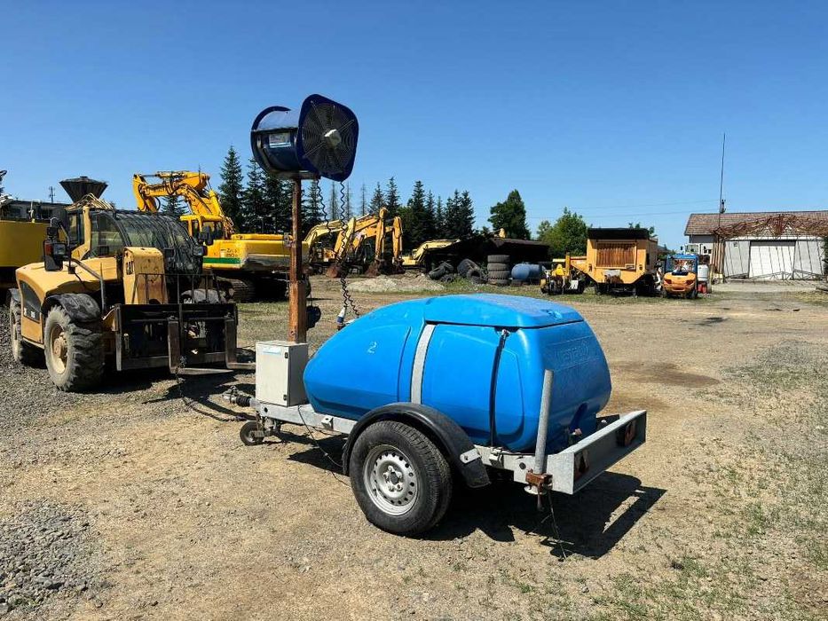 Tun de apă tractabil cu rezervor propriu demolari , santier , APPS