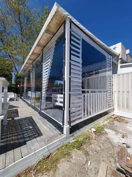 Folie terasa Cristal premium transparenta