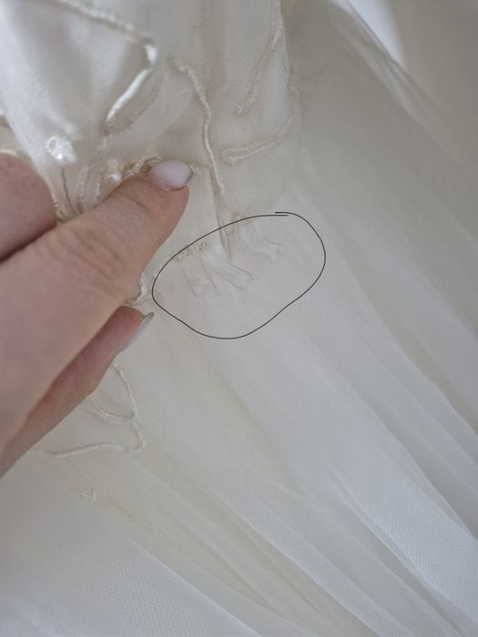 Rochie de Mireasa cu Maneci Detasabile