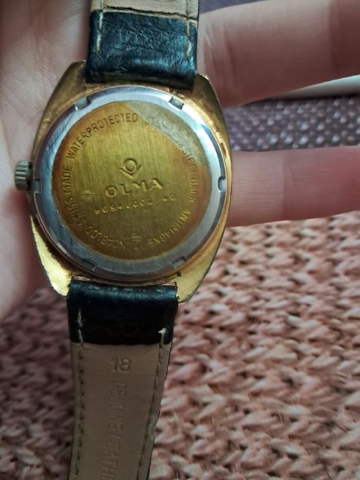 Ceas Olma,mecanic,funcționabil, foarte bun