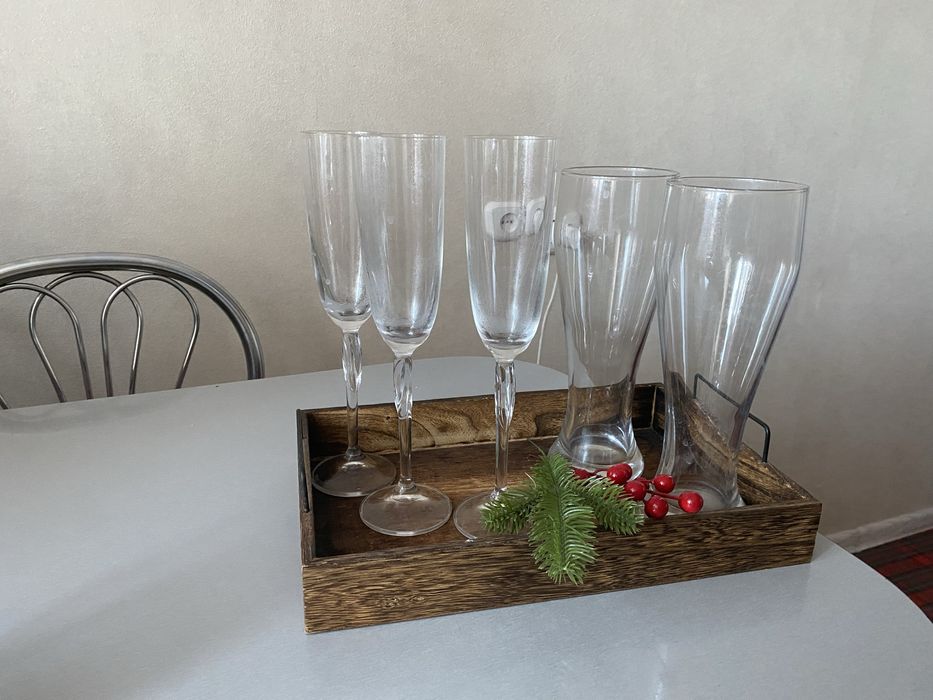 Фужеры, для шампанского и пива