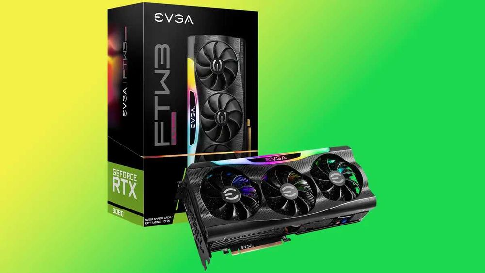 Видеокарта EVGA GeForce RTX 3070 FTW3 ULTRA GAMING ,12 м.Гаранция