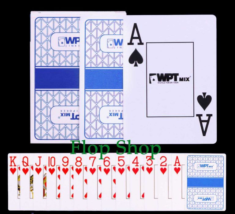 Покерные пластиковые карты WPT MIX