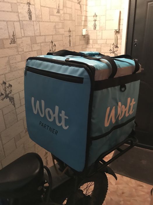 Термосумка термокороб Wolt