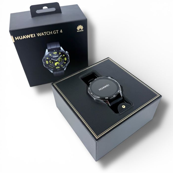 Huawei Watch GT 4 46mm Black Перфектен! Гаранция!