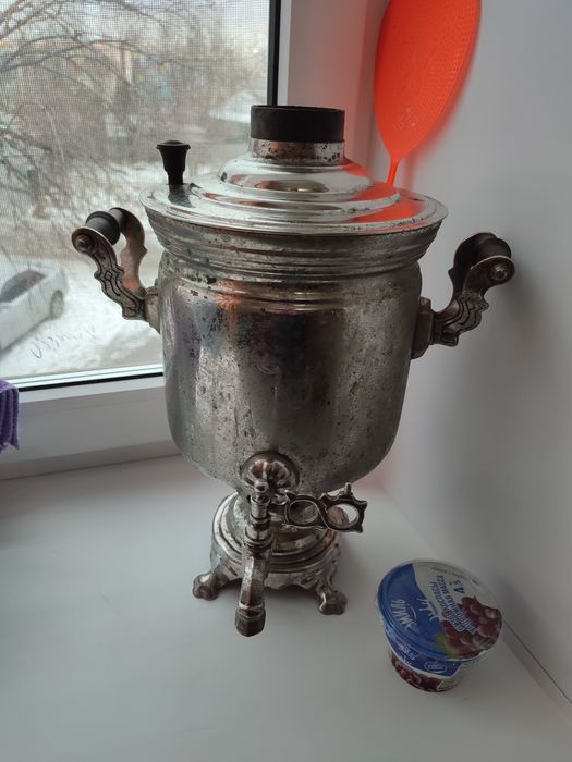 Самовар на дровах пр СССР