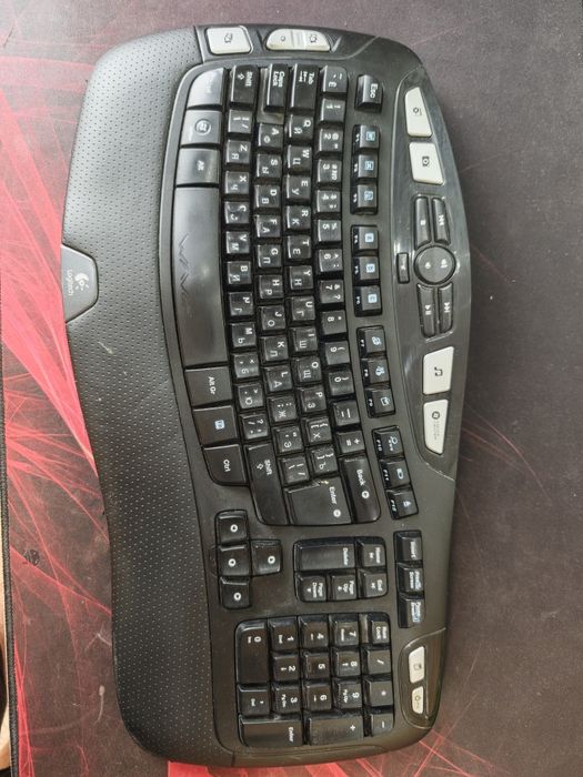 Эргономичная беспроводная клавиатура Logitech K350