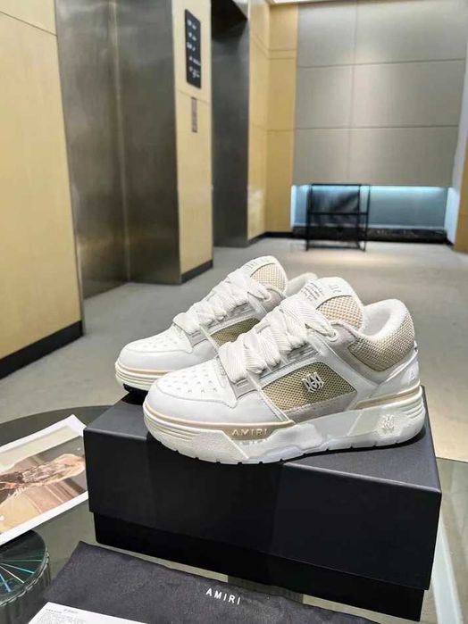 #NOU# Amiri MA-1 Triple White Editie Limitata - Livrare Verificare