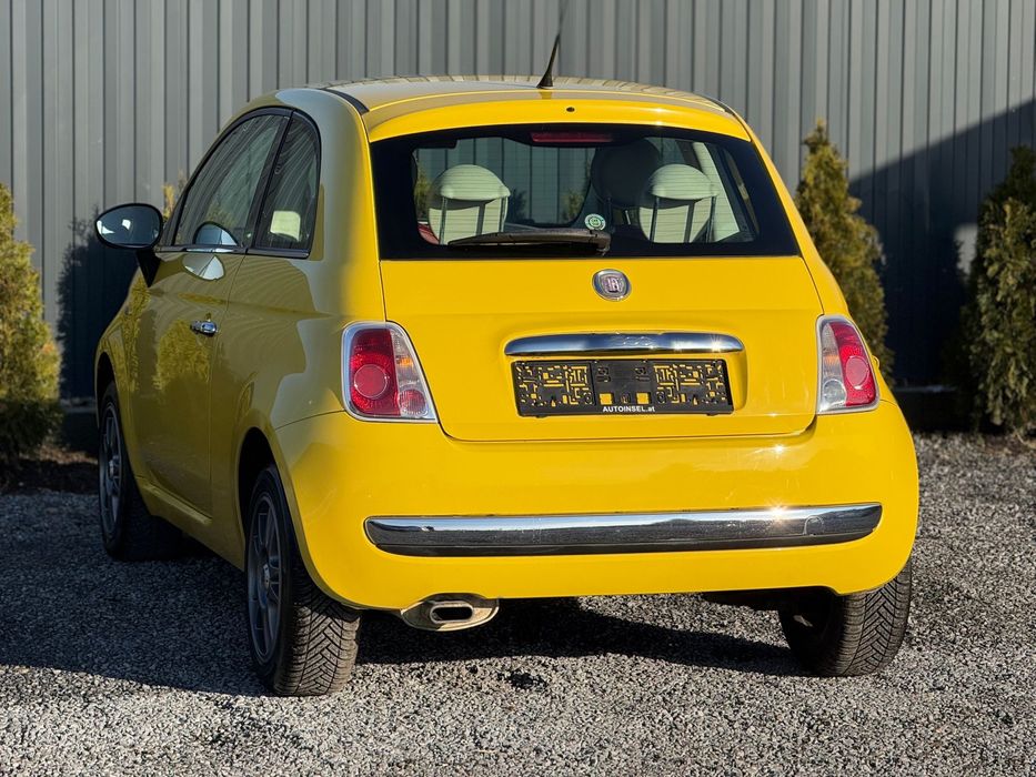Fiat 500 1.3 diesel Interior rosu