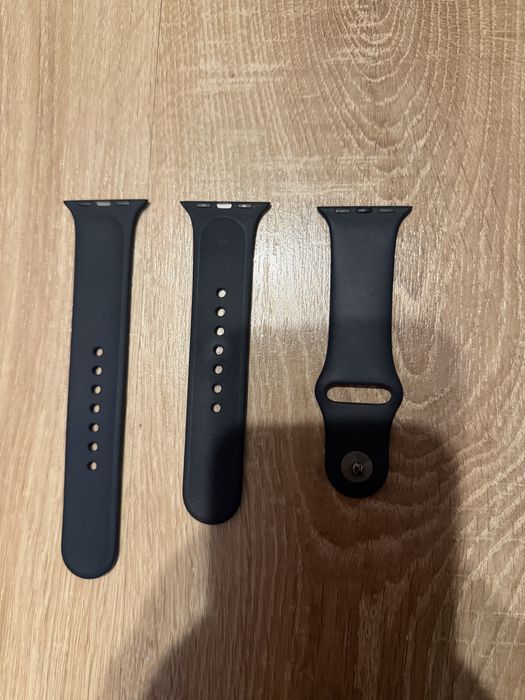 Curea originala apple negru usor spre bleumarin albastru