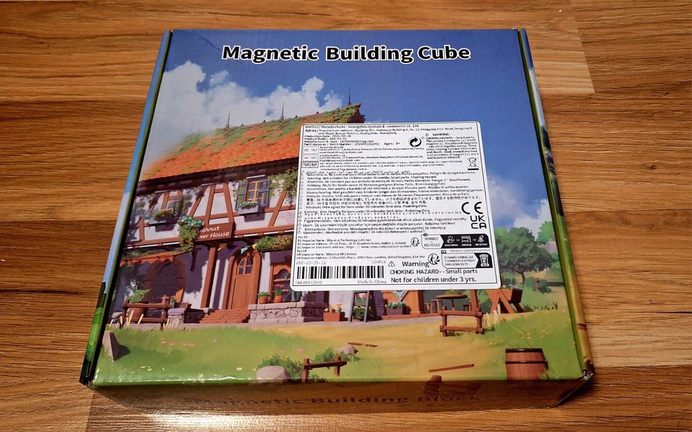 164 бр. Магнитни строителни кубчета/блокчета тип Mine