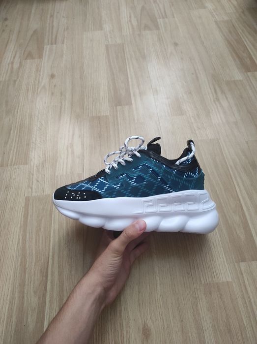 Versace chain reaction blue