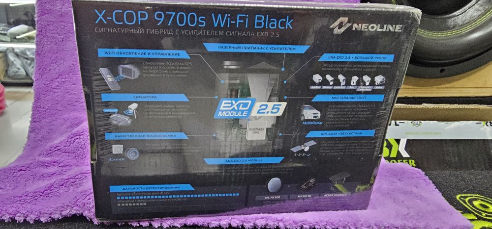 NEOLINE 9700s wi-Fi black