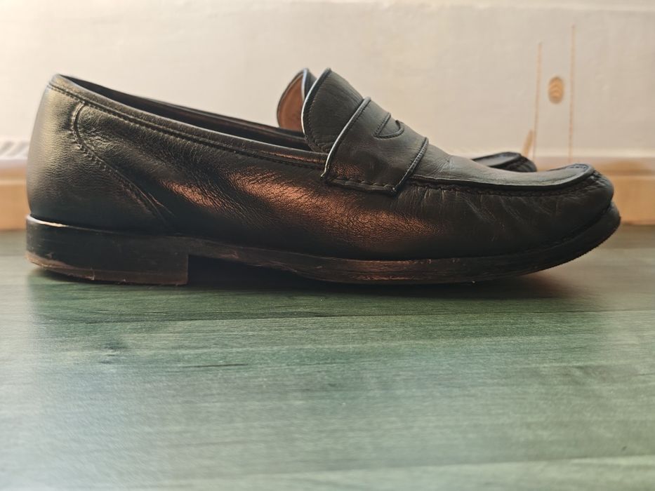 Mocasini premium Sioux penny loafers piele naturală, marimea 42
